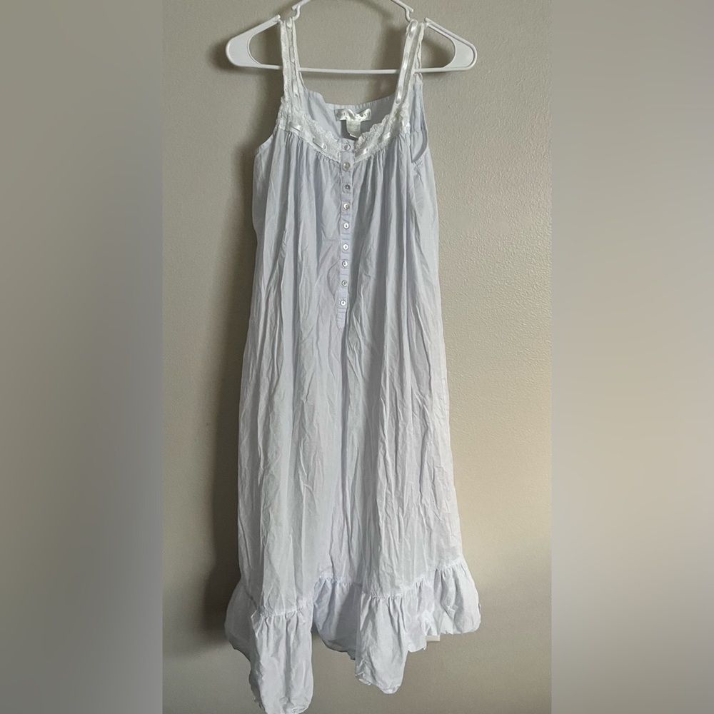 Eileen West White Chemise